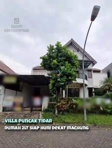 Rumah 2 Lantai Siap Huni Dekat Machung di Villa Puncak Tidar Malang