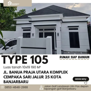 Rumah 3 kamar tidur SHM Banjarbaru