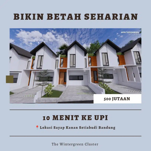 Rumah Bandung City View 2 Lantai SHM dekat Gegerkalong UPI Setiabudi