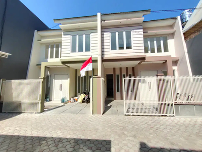 Rumah Baru Minimalis 2 Lantai (Town House Concept) Kalijudan Surabaya