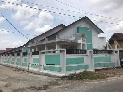 Rumah bulatan pinggir jalan, akses mudah dan bagus untuk investasi