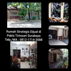 Rumah Dijual Pakis Tirtosari Surabaya Strategis 2 Lantai