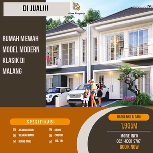 Rumah Mewah Model Modern Klasik