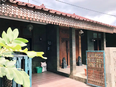 Rumah Murah Furnished Khas Jawa Cocok Untk Keluarga Area Jakal Km. 7