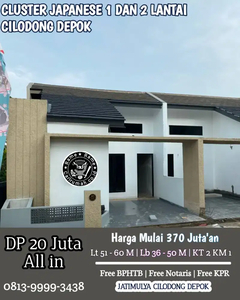 Rumah siap huni dekat gdc depok