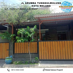 Rumah Tinggal Minimalis Siap Huni Di Tunggulwulung Malang