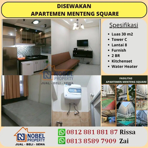 Sewa Murah Apartemen Mentes Tower C Lantai Rendah Furnished