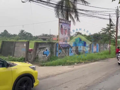 Tanah ex workshop di jl raya Padatkarya Curug - Tangerang, Banten