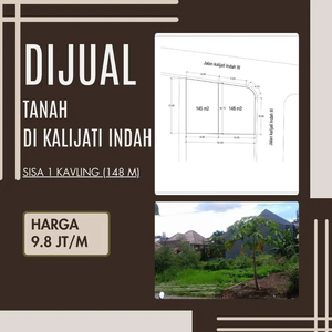 Tanah Luas148 Kalijati Antapani Lokasi Bagus Strategis | LA108