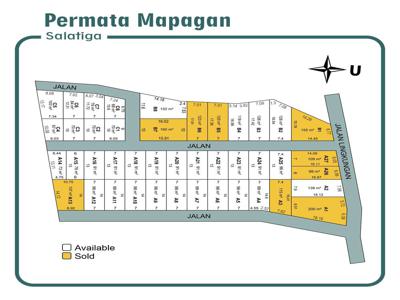 Dekat Pom Bensin Karanggenenng Dijual Tanah Kavling Ungaran Semarang
