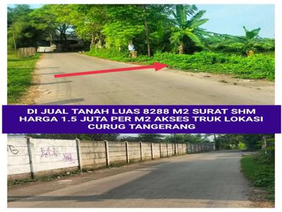 Di jual tanah area curug tangerang