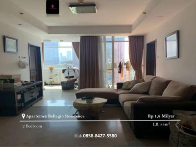 Dijual Apartement Bellagio Residence 2BR Full Furnished
