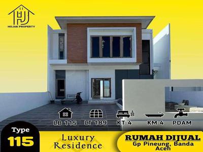 Dijual Rumah Minimalis 2 Lantai Siap Huni Banda Aceh