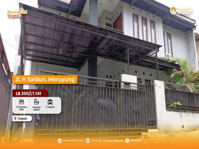 Dijual Rumah Siap Huni dan Terawat di Jl. H Saidun, Meruyung - Limo, D