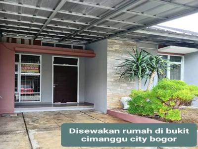 Disewakan Rumah Cluster di Bukit Cimanggu City, Bogor