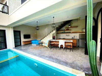 For Sale Villa 3 BR with Modern & Mediteranian Style in Berawa, Canggu