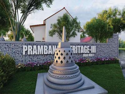 Rumah Modern Etnik Prambanan Heritage 3 di Prambanan.
