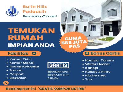 Rumah Murah Desain Terbaik dekat Di Permana Cimahi