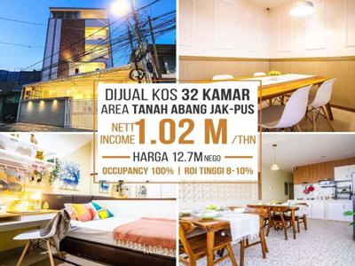 Rumahkost Full Furnished Tanah Abang Jakarta Pusat