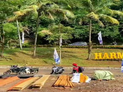 Tanah kavling villa murah sertifikat pinggir jalan Bogor