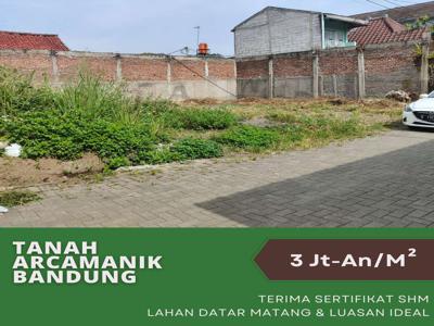 Tanah SHM Bandung Arcamanik 5 Menit ke Jalan Soekarnohatta