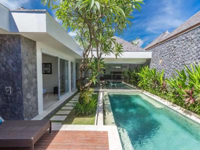 Rental Harian Villa Modern 2 Kamar di Canggu Bali - BVI37310