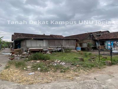 Dekat Kampus UNU Jogja, Cocok Bangun Kost: Tanah Dijual Sleman