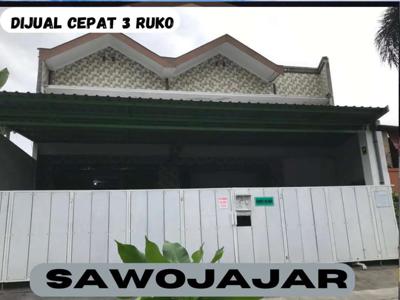 Dijual 3 ruko sawojajar dekat pusat kota malang