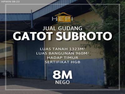Dijual Gudang di Gatot Subroto Gatsu Semarang