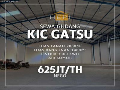 Disewakan Gudang KIC Gatsu di Semarang