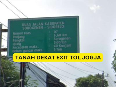 ISTIMEWA TANAH MANGKU ASPAL-Cocok Usaha & Kantor Tanah Sleman Jogja