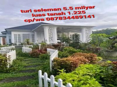 Jual vila di turi seleman harga 5.5 milyar nego