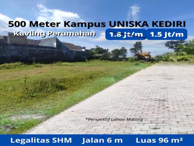 Kavling Kost 400 m Jl. Sersan Suharmadji 1.5 Juta/m2 500 m UNISKA