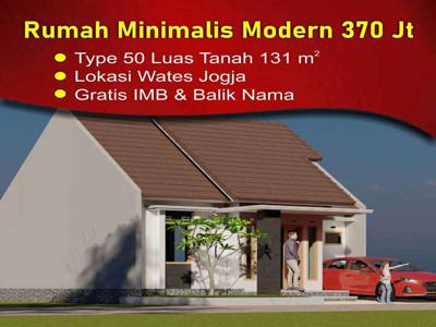 PROMO Merdeka, Beli Rumah FREE balik nama, Rumah Wates Siap Bangun