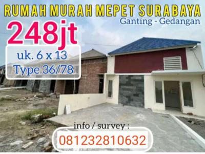 Promo merdeka, rumah modern siap bangun, PERUM GOLDEN RAYA GEDANGAN