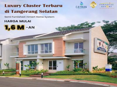 Rumah Cluster Luxury Cantik Paradise Resort City di Tangerang Selatan