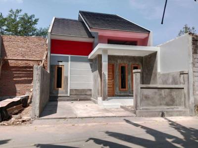 Rumah Modern Minimalis dg lingkungan Nasinalis Diutara Pasar Godean