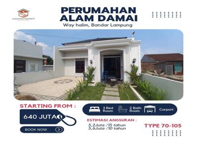 Rumah murah di way halim