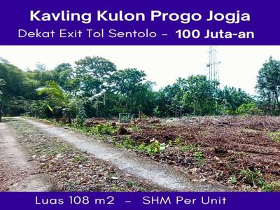 SHM READY: Kavling Sentolo Kulonprogo Dekat RS Queen Latifa