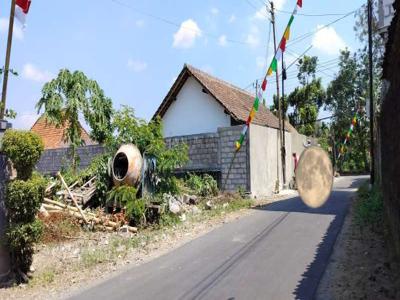 Tanah Bagus Akses Aspal hanya 50 meter dari Jalan Raya Purbaya Warak