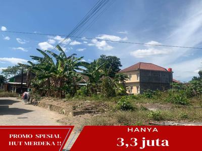 Tanah Kavling di jakal Km 9 Dengan View Merapi Cocok Untuk Investasi