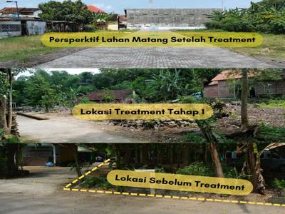 Tanah Pekarangan Dijual Moyudan, Tepi Jalan Aspal Utama, Sertipikat SH