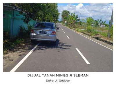 Tanah Sertifikat Lengkap Tepi Jl. Kabupaten