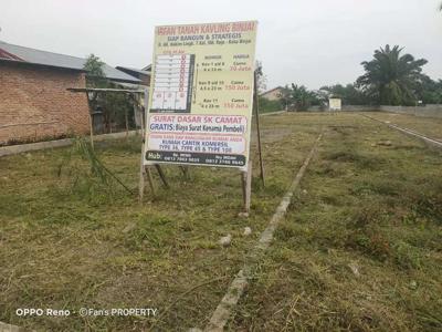 Tanah Strategis Pinggir Jalan Utama Jlmar hakim kota Binjai