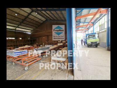 Turun harga pabrik/gudang dijual di Jatiuwung,Tangerang LT 3372m2 (34m