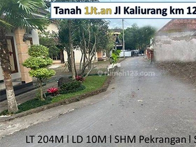 Dekat Uii, Tanah Jl Kaliurang Km 12 Peruntukan Hunian