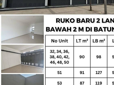 Ruko Baru 2 Lantai Di Bawah 2 M di Batununggal Unit 51