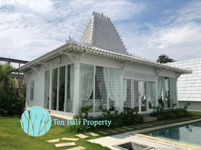 6 BEDROOM JOGLO STYLE VILLA WITH CAFÉ FOR LEASE