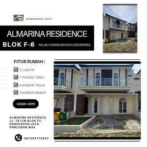 Almarina Residence, Rumah Dijual Daerah Depok