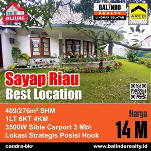 Best loc Sayap Riau dekat gedung sate